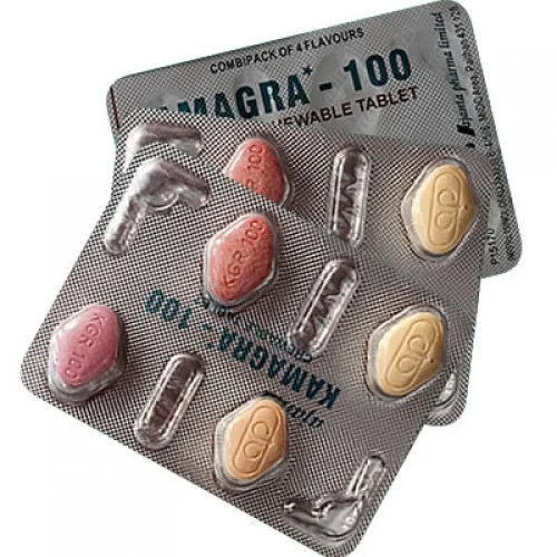 Kamagra Chewable (4 tabletten) met sildenafil kopen bij Global Kamagra